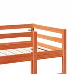 vidaXL Cadre de lit superposé sans matelas 80x200cm bois de pin massif