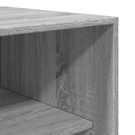 vidaXL Garde-robe sonoma gris 80x50x200 cm bois d'ingénierie