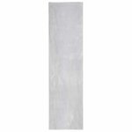 vidaXL Tapis doux à poils moyens et lavable HUARTE Gris 80 x 500 cm