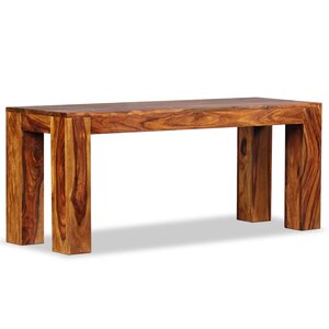 Banc banquette 110 x 35 x 45 cm bois de sesham massif 02_0021261