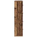 vidaXL Bibliothèque vieux bois 60x24x101 5 cm bois d'ingénierie