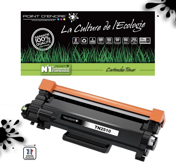 TN2510XL - NOIR - Grande capacité
