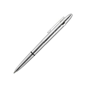 Stylo bille POCKET corps chromé brossé avec clip FISHER SPACE PEN