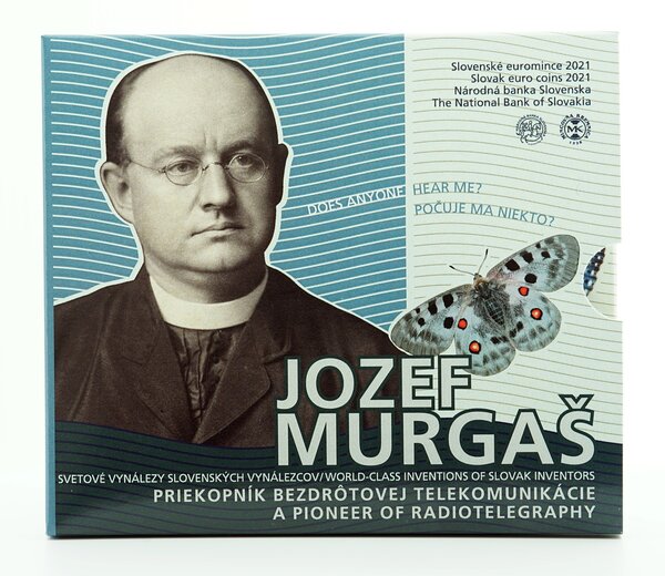 Coffret série euro BU Slovaquie 2021 (Jozef Murgaš)