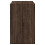 vidaXL Armoire à chaussures chêne marron 80x42x69 cm bois ingénierie