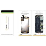 Kit De Réparation Écran Iphone 5c Remade Kscrapiph 5 Cbk/r