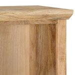 vidaXL Buffet avec porte 45x32x110 cm Bois de manguier solide