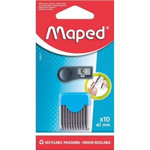 Maped Mine de rechange pour compas + taille-mine blister