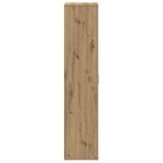 vidaXL Cabinet à chaussures Chêne artisanal 80 x 39 x 178 cm
