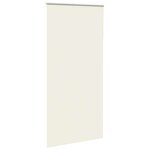 vidaXL Store enrouleur occultant blanc cassé 115x210 cm largeur tissu