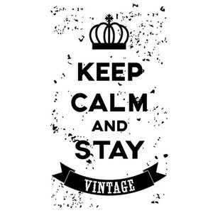 Tampon bois - Vintage