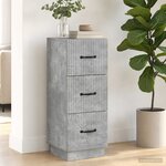 vidaXL Armoire à tiroirs 33 x 34 5 x 87 cm Bois d'ingénierie