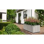 Keter Jardinière grande Sequoia Gris PP 240933