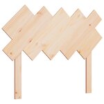 vidaXL Tête de lit 104x3x80 5 cm Bois massif de pin
