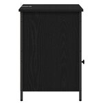 vidaXL Cabinet de chevet 2 Pièces Chêne noir 40 x 42 x 60 cm