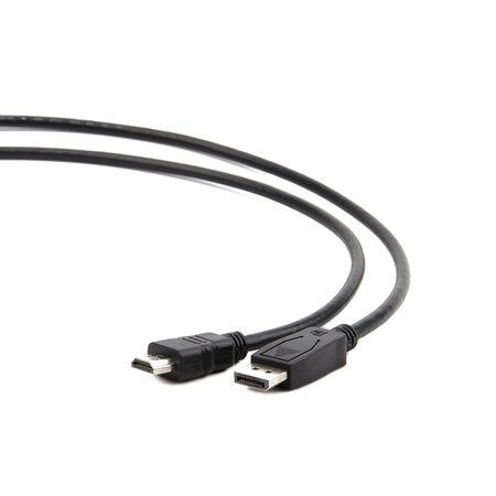 Cable DisplayPort Male vers HDMI Male 1m (Noir)