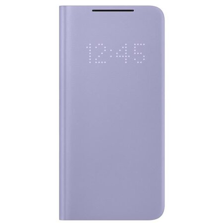 Smart led view cover s21 violet