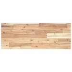 vidaXL Étagère flottante 100x30x2 cm bois d'acacia massif non traité