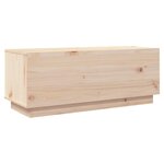 vidaXL Meuble TV 90x35x35 cm Bois de pin massif