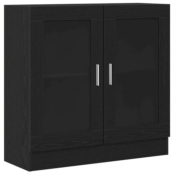 vidaXL Bibliothèque Chêne noir 82 5 x 30 5 x 80 cm Bois d'ingénierie