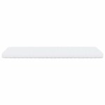 vidaXL Matelas en mousse enfants blanc 80x160 cm 7 zones dureté 20 ILD