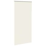 vidaXL Store enrouleur occultant blanc cassé 110x230 cm largeur tissu