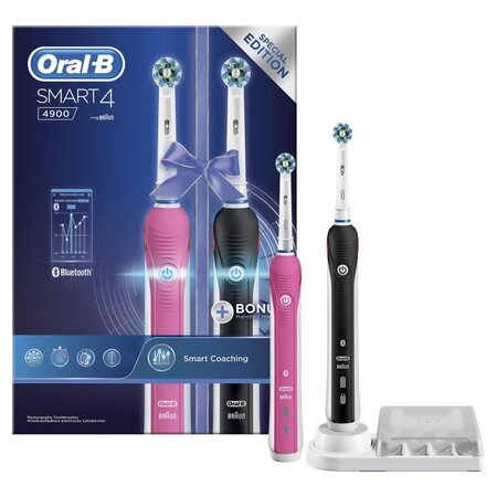 Oral-b smart 4 4900 cross action brosse a dents électrique