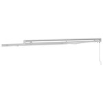 Auvent Blanc 3 x 2 5 m Métal