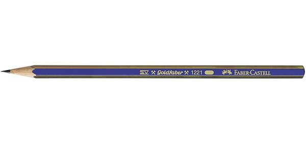 Crayon graphite Goldfaber 1221 4H FABER-CASTELL