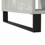 vidaXL Table basse gris béton 104x60x35 cm bois d'ingénierie