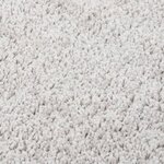 vidaXL Tapis shaggy antidérapant Gris clair 140x200 cm