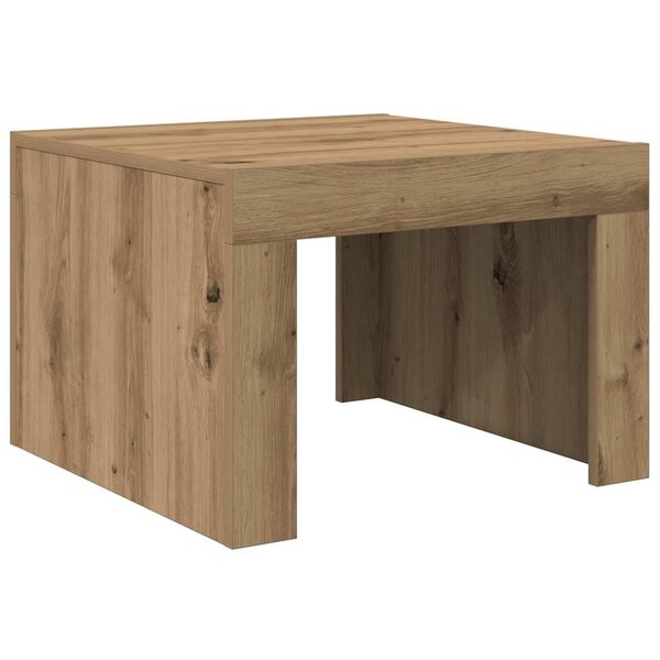 vidaXL Table basse chêne artisanal Bois d'ingénierie