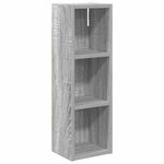 vidaXL Armoire murale de salle de bain Gris Sonoma 20 x 16 x 62 5 cm