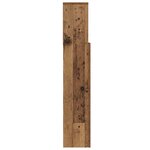vidaXL Cabinet de Tête de Lit Bois ancien 220 x 19 x 101.5 cm