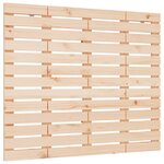 vidaXL Tête de lit murale 81x3x91 5 cm Bois massif de pin