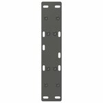 vidaXL Pieds de table basse en forme de A 2 pièces Anthracite 40 x (30-31) cm Acier