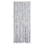 vidaXL Moustiquaire Argenté 56x200 cm Chenille