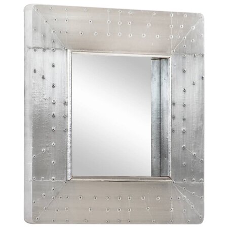 vidaXL Miroir de style aviation 50x50 cm Métal