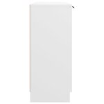 vidaXL Buffet Blanc 90 5x30x70 cm Bois d'ingénierie