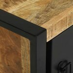 vidaXL Cabinet de Salle de Bain Marron Bois de manguier massif