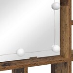 vidaXL Armoire Miroir Bois ancien 91 x 15 x 76 5 cm Bois d'ingénierie