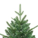 vidaXL Sapin de Noël artificiel Vert 210 cm PVC et PE