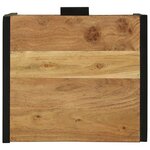 vidaXL Cabinet de chevet Marron 40 x 35 x 50 cm Bois d'acacia massif