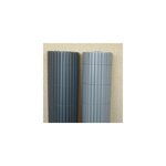 Canisse en pvc gris perle double face qualité + 1.80 x 2.5 m