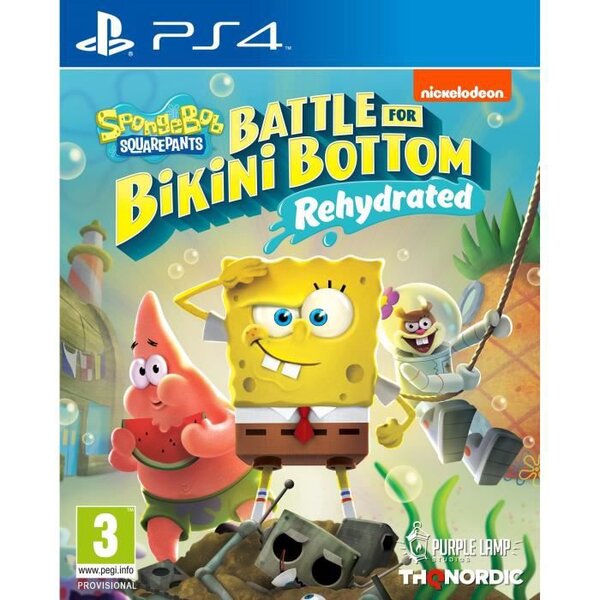 Spongebob Squarepants: Battle For Bikini Bottom - Rehydrated Jeu PS4