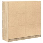 vidaXL Buffet chêne sonoma 100x35x99 cm bois d'ingénierie