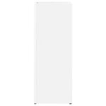 vidaXL Porte-parapluie Blanc 25 x 24 5 x 64 cm Bois d'ingénierie