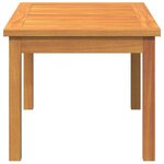 vidaXL Table basse Huile Naturelle Bois d'Acacia Massif
