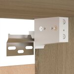 vidaXL Meubles TV 2 Pièces Chêne sonoma 30 5x30x60 cm Bois d’ingénierie