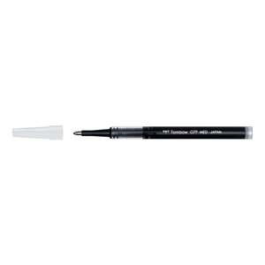 Recharge mine pour roller pointe large noir tombow